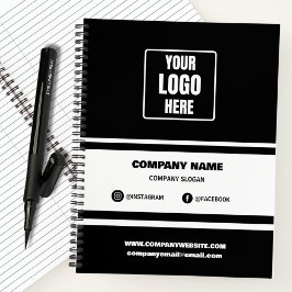 Cuaderno Personalizado Empresa con logotipo comercial con m