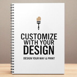 Cuaderno personalizado en blanco con marca de empr