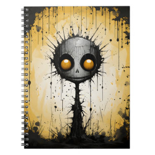 Cuaderno Personalizado espeluznante Fantasy Resumen Monstru