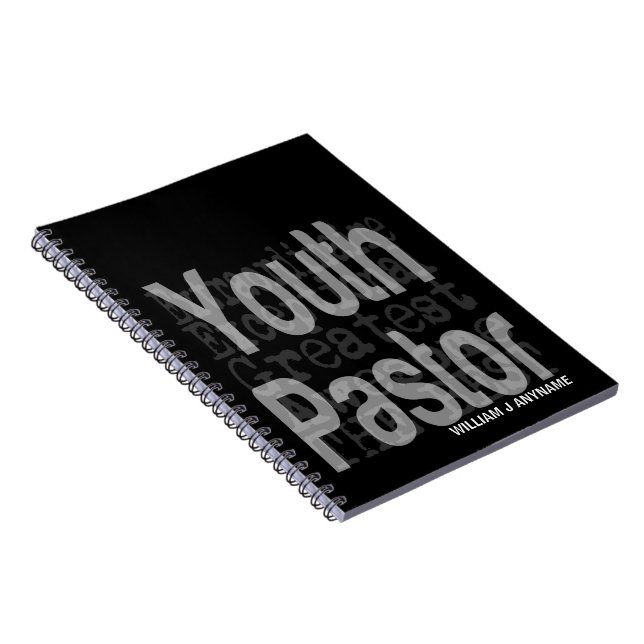 Cuaderno Personalizado Extraordinaria del Pastor Juvenil (Lado Derecho)