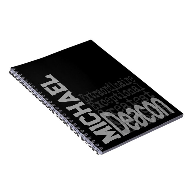 Cuaderno Personalizado Extraordinario de Deacon (Lado Derecho)