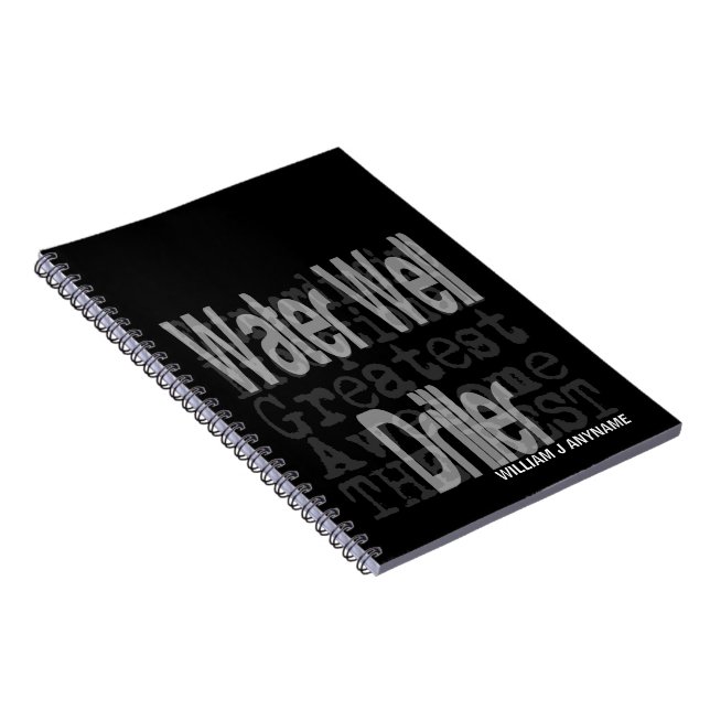 Cuaderno Personalizado Extraordinario de la perforadora de  (Lado Derecho)
