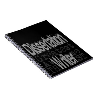 Cuaderno Personalizado Extraordinario del escritor de tesis