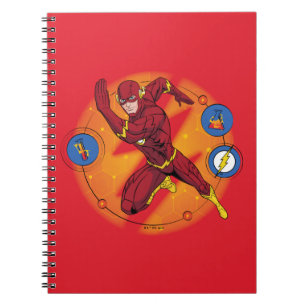 Cuaderno Personalizado Flash Laboratory Running Graphic