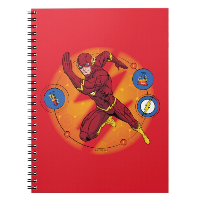 Cuaderno Personalizado Flash Laboratory Running Graphic (Frente)