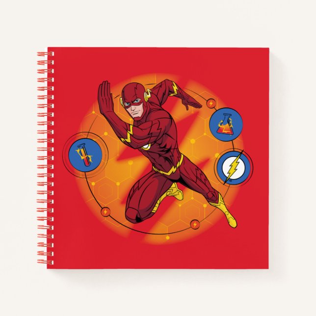 Cuaderno Personalizado Flash Laboratory Running Graphic (Anverso)