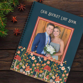 Cuaderno Personalizado Flores silvestres Nombre de foto Lis