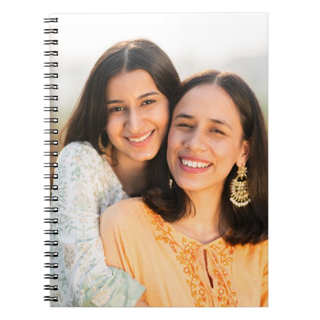 Cuaderno Personalizado foto completa personalizada (Frente)