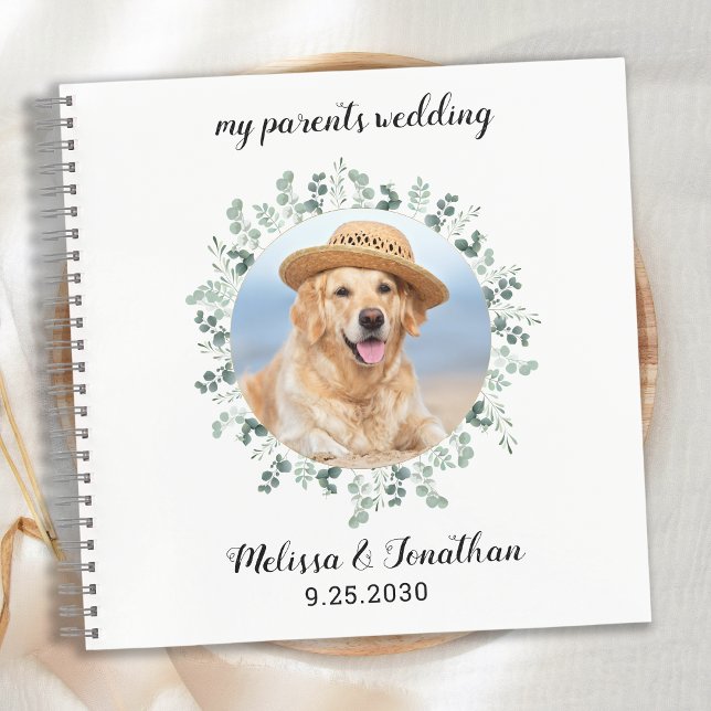 Cuaderno Personalizado Foto Eucalyptus Mascota Boda Invitad (Subido por el creador)