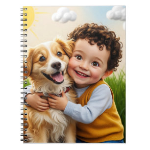 Cuaderno Personalizado Foto simple controlador de golf pers