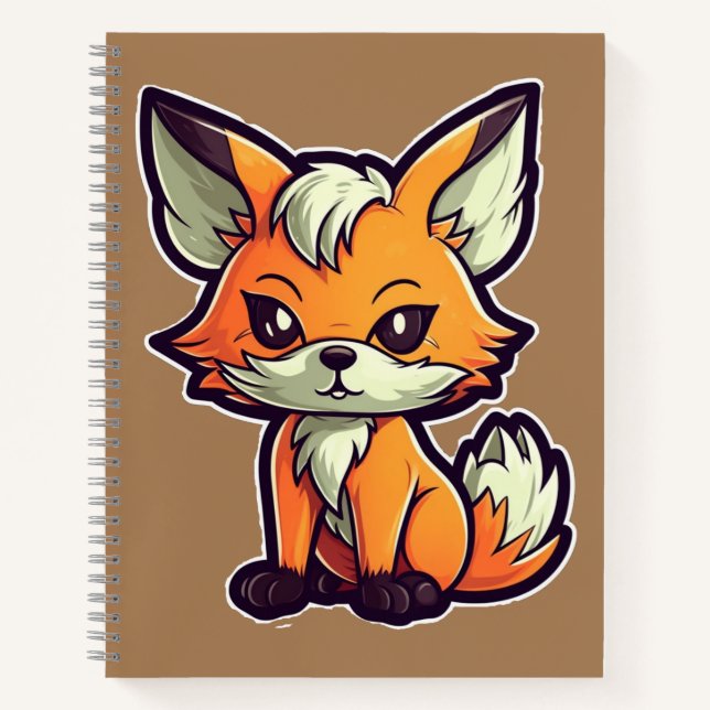 CUADERNO PERSONALIZADO FOX (Anverso)