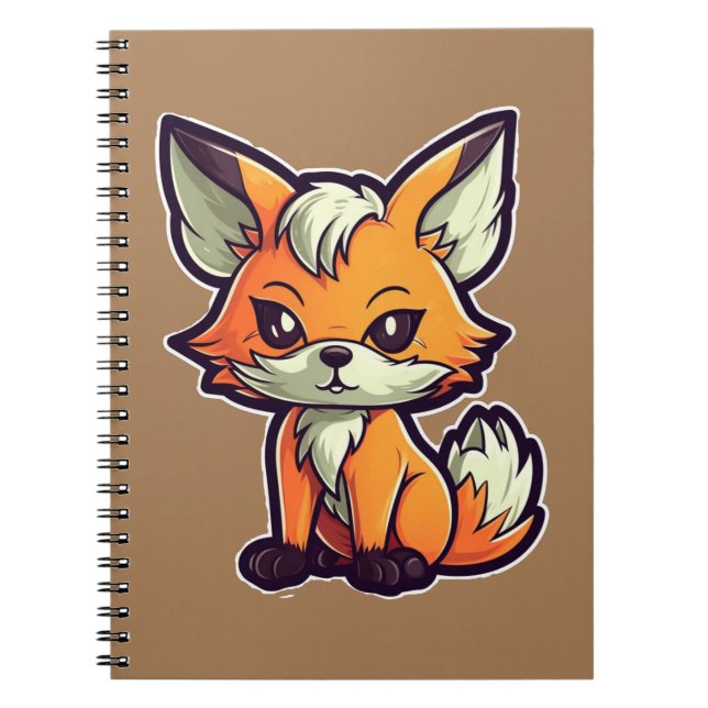 CUADERNO PERSONALIZADO FOX (Frente)
