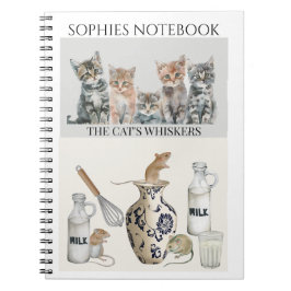 Cuaderno Personalizado - Gatitos 