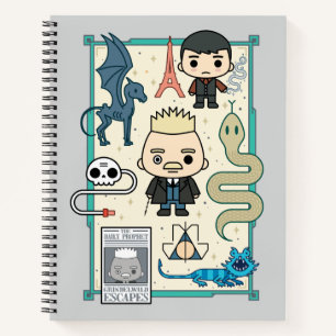Cuaderno Personalizado GELLERT GRINDELWALD™ y Barebone
