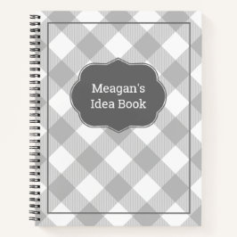 Cuaderno Personalizado Gray Buffalo Plasto