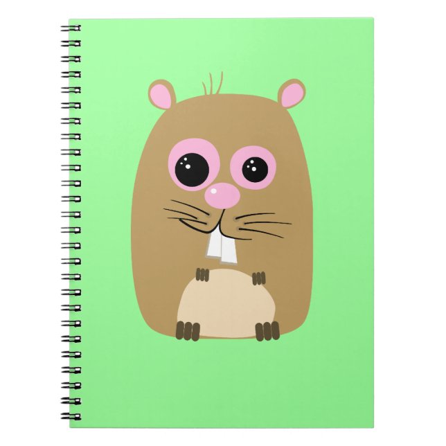 Cuaderno Personalizado Hamster Notebook (Frente)