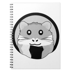 Cuaderno Personalizado Hamster Scarfed Joy