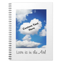 Cuaderno Personalizado Heart Cloud