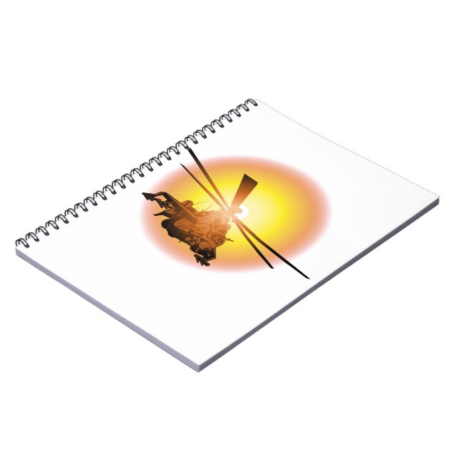Cuaderno Personalizado Helicopter (Lado Izquierdo)