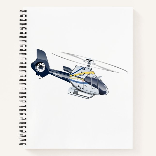 Cuaderno Personalizado Helicopter (Anverso)