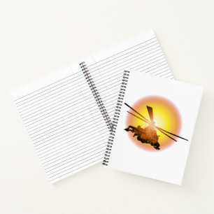 Cuaderno Personalizado Helicopter
