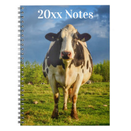 Cuaderno Personalizado Holstein Cow Business