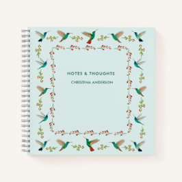 Cuaderno Personalizado Hummingbird
