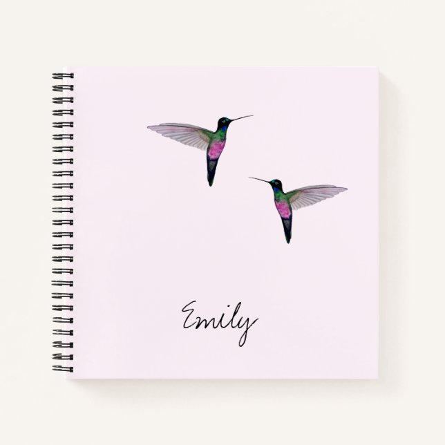 Cuaderno Personalizado Hummingbird (Anverso)