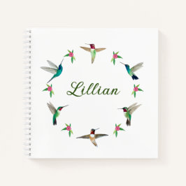 Cuaderno Personalizado Hummingbird