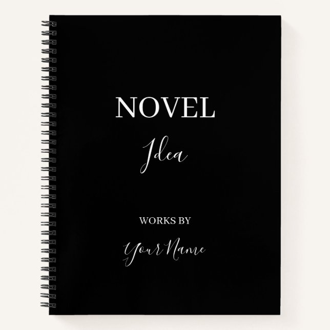 Cuaderno Personalizado Idea Novedosa (Anverso)