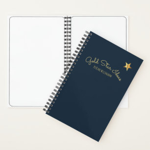 Cuaderno Personalizado Ideas Estrella de Oro