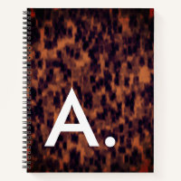 Personalizado inicial de impresión de animales del