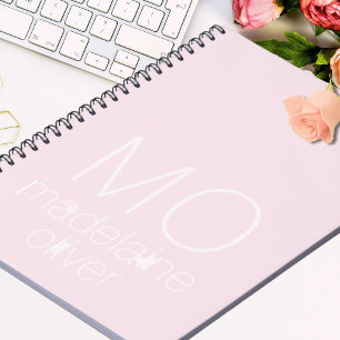 Cuaderno Personalizado inicial del diario para portátiles m
