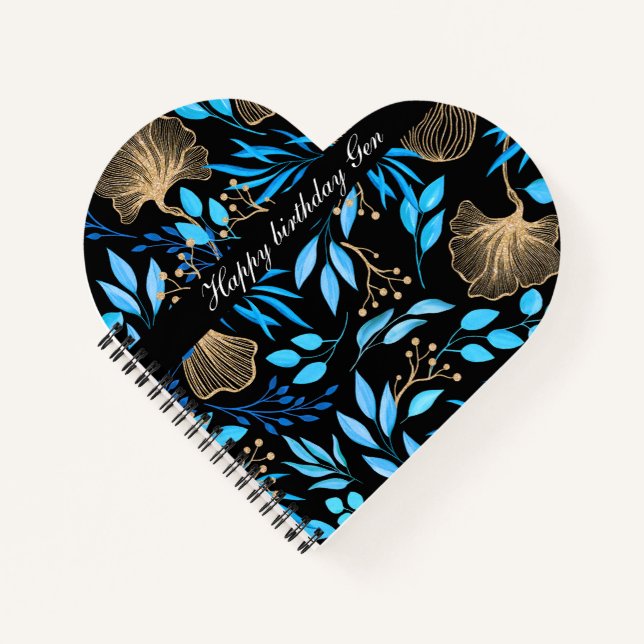 Cuaderno Personalizado iphone Case Gold Color Añadir su nom (Anverso)