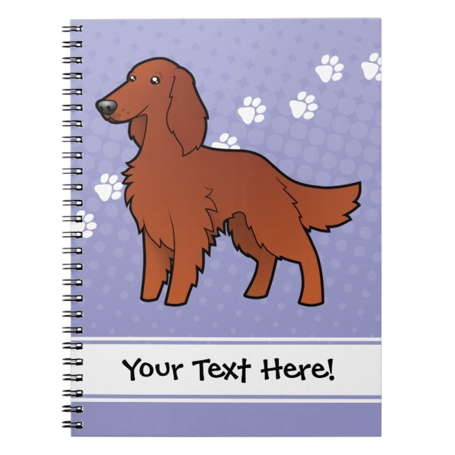 Cuaderno Personalizado irlandés / inglés / Gordon / R&W Set (Frente)