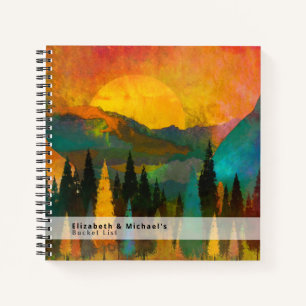 Cuaderno Personalizado Keepsake de la lista de los CUCHILLO