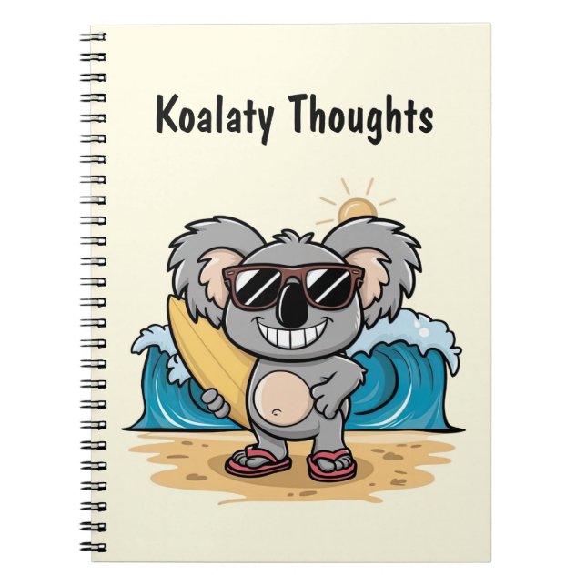 Cuaderno Personalizado Koala (Frente)