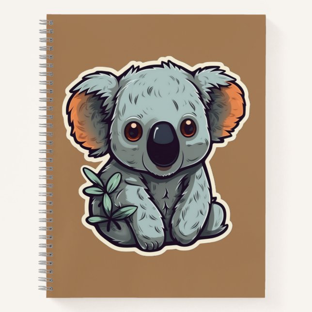 CUADERNO PERSONALIZADO KOALA BEAR (Anverso)