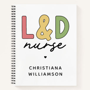 Cuaderno Personalizado L y D Enfermero   Enfermeras de part