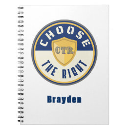 Cuaderno Personalizado LDS CTR de portátil principal Elija