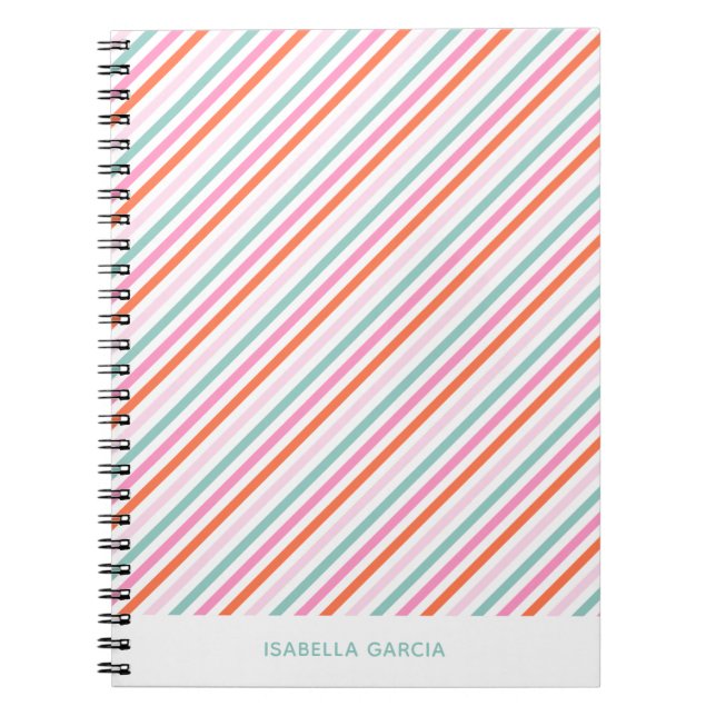 Cuaderno Personalizado Lindo Colorido (Frente)