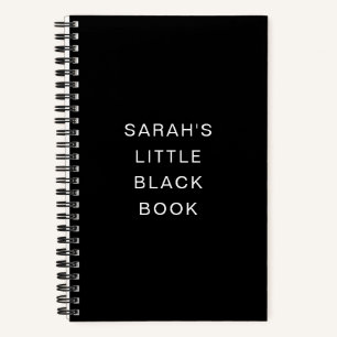Cuaderno personalizado Little Black Book