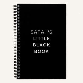 Cuaderno personalizado Little Black Book