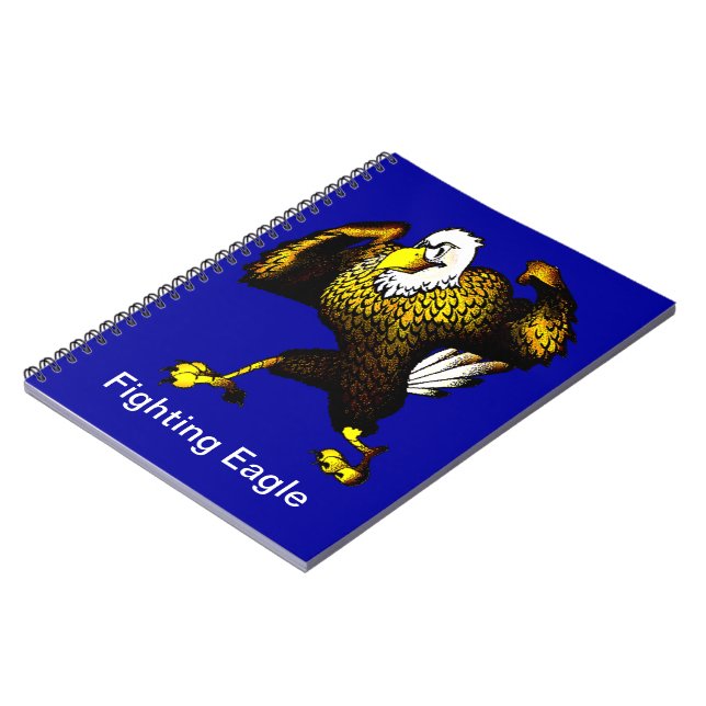 Cuaderno Personalizado luchando contra el águila (Lado Izquierdo)