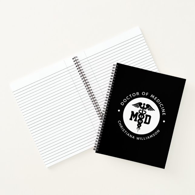 Cuaderno Personalizado Médica de Medicina Médica Graduación (Interior)