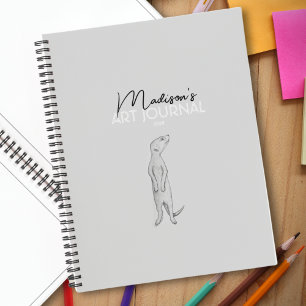 Cuaderno Personalizado Meerkat