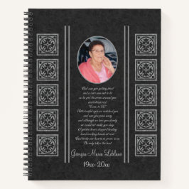 Cuaderno Personalizado Memorial Keepsakes Guest Book