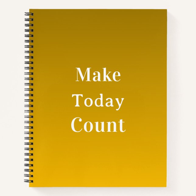 Cuaderno Personalizado Motivacional Gradiente Amar (Anverso)