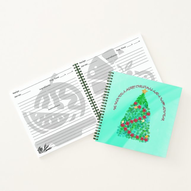 CUADERNO PERSONALIZADO NOSOTROS TE DESEAMOS UNA FELIZ NAVID (Interior)