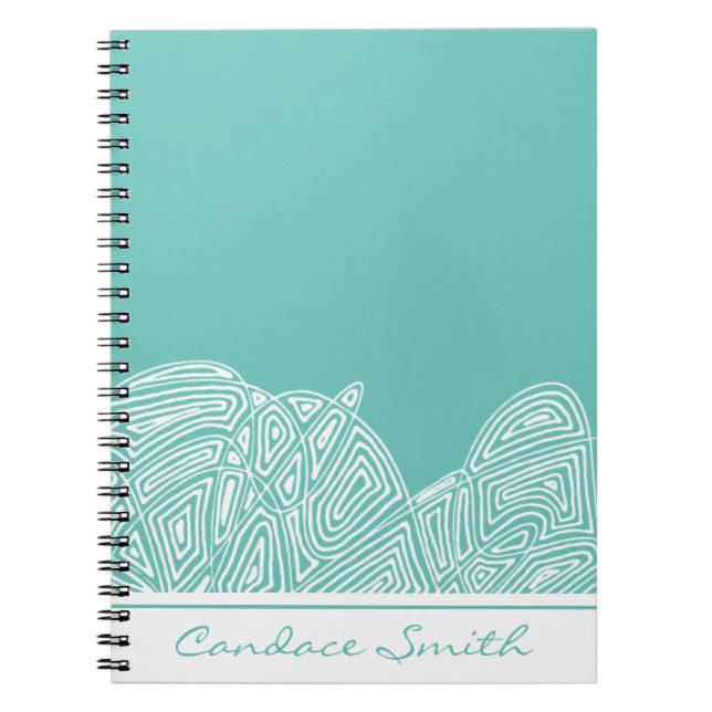 Cuaderno Personalizado Olas (Frente)